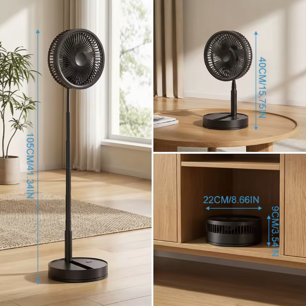 Tragbarer Standventilator