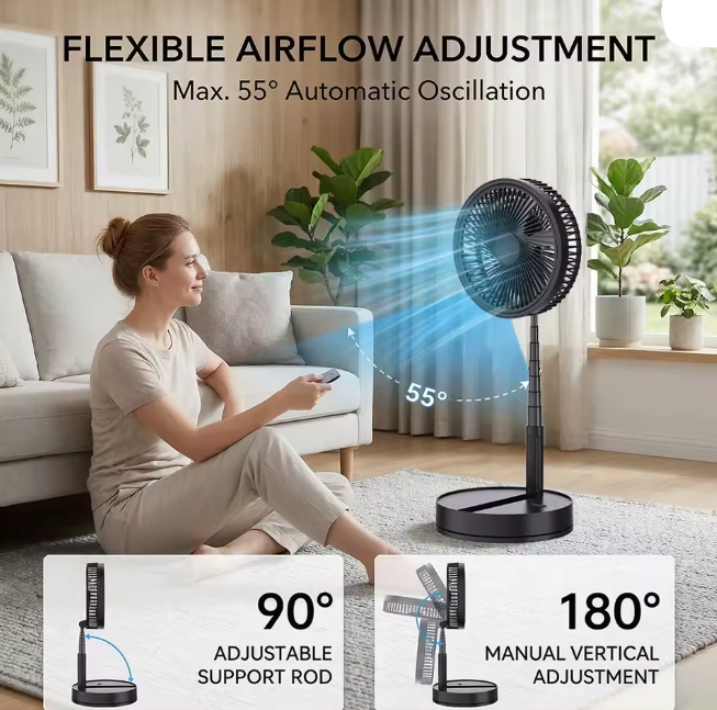 Ventilateur sur pied portable